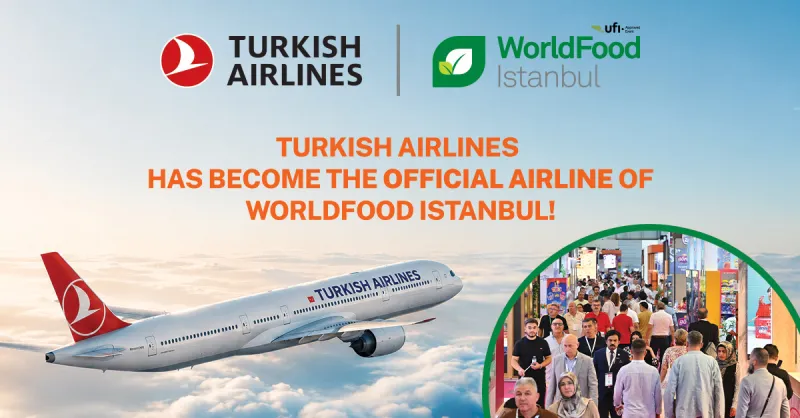 Turkish Airlines Becomes the Official Airline of WorldFood Istanbul 2026!
